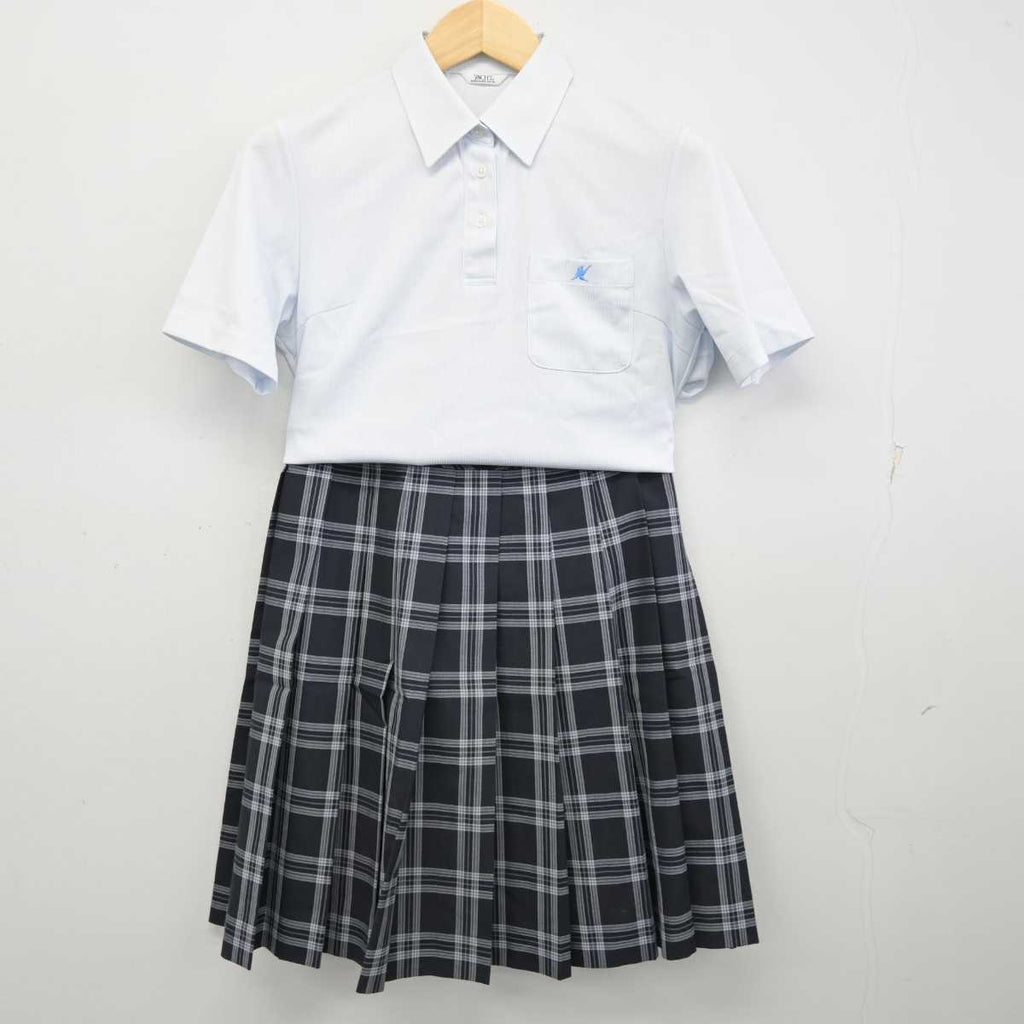 【中古】北海道 市立札幌清田高等学校 女子制服 3点 (シャツ・スカート) sf057771