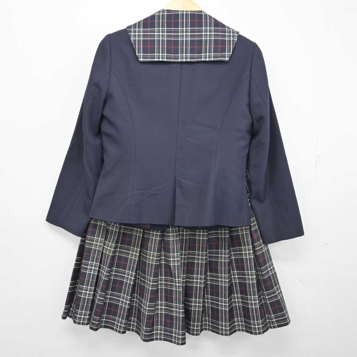 中古】福岡県 福岡大学附属大濠中学校 女子制服 3点 (ブレザー・セーラー服・スカート) sf057772 | 中古制服通販パレイド