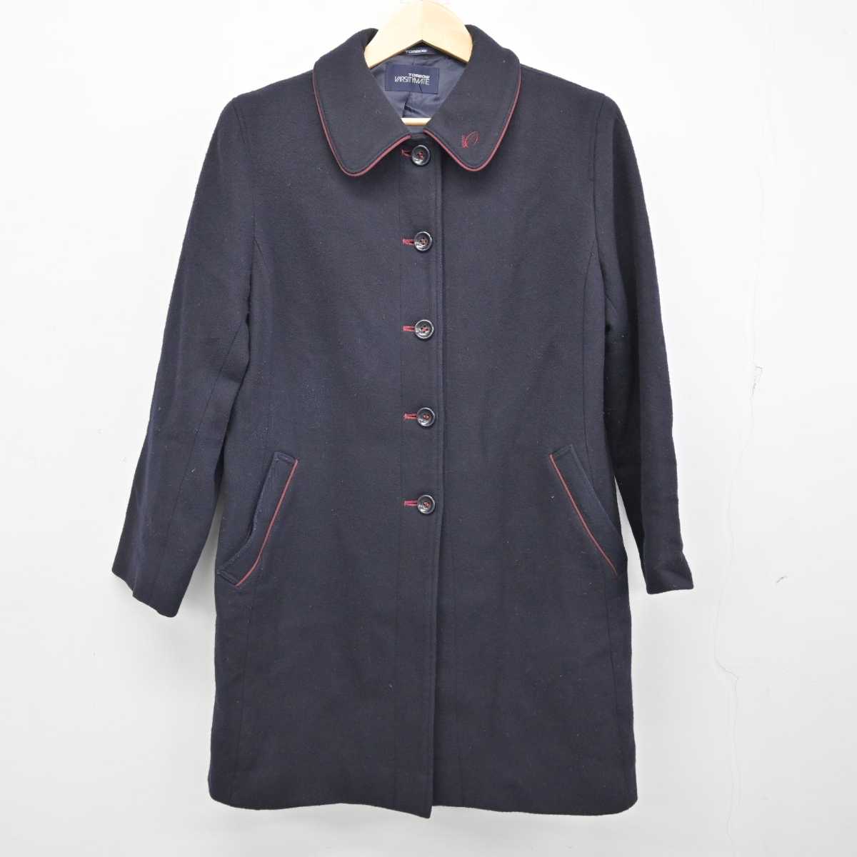 【中古】福岡県 福岡大学附属大濠中学校 女子制服 1点 (コート) sf057776