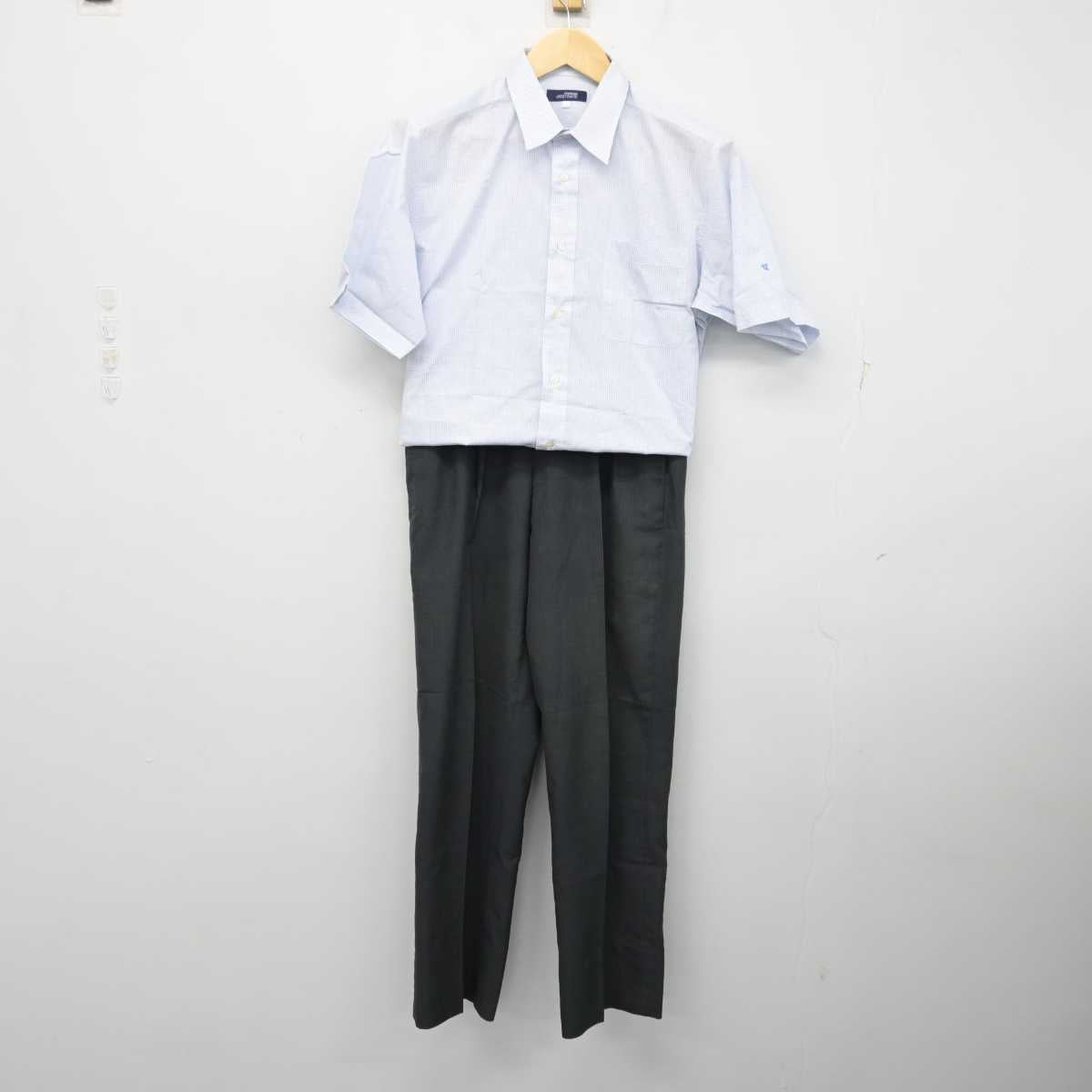 【中古】宮城県 多賀城高等学校 男子制服 3点 (シャツ・ズボン) sf057802