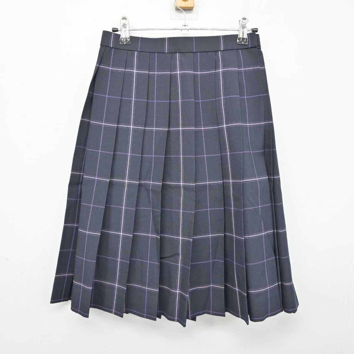 【中古】岩手県 黒沢尻工業高等学校 女子制服 2点 (シャツ・スカート) sf057820