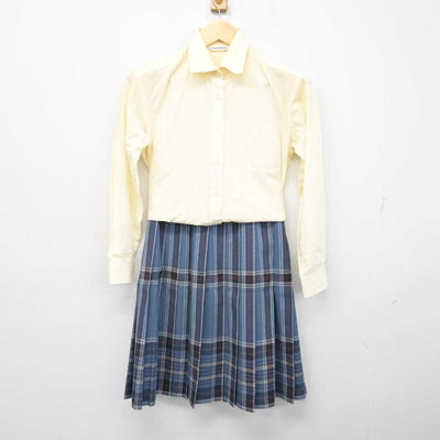 【中古】東京都 駒沢学園女子中学校・高等学校 女子制服 2点 (シャツ・スカート) sf057827