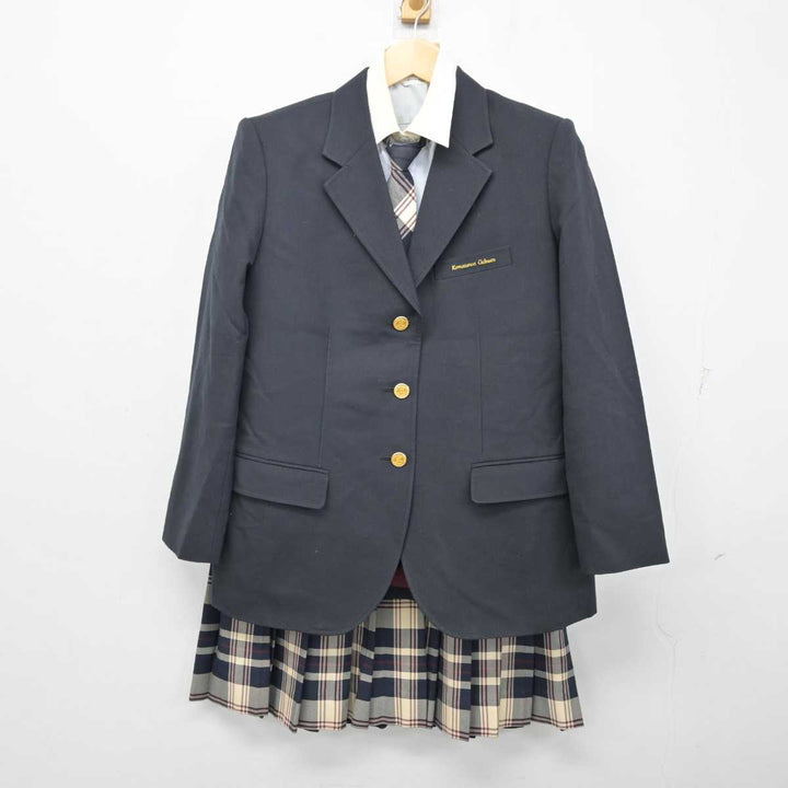 【中古】東京都 駒沢学園女子中学校・高等学校 女子制服 4点 (ブレザー・シャツ・スカート) sf057828