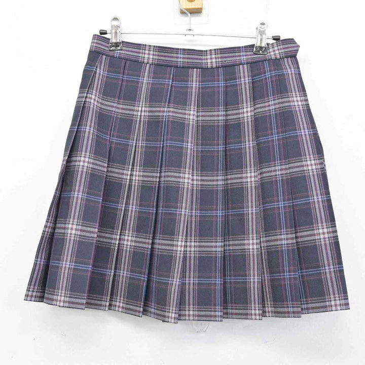 中古】東京都 玉川学園高等部 女子制服 2点 (スカート・スカート