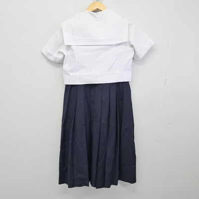 【中古】福岡県 折尾愛真高等学校 女子制服 2点 (セーラー服・ジャンパースカート) sf057843