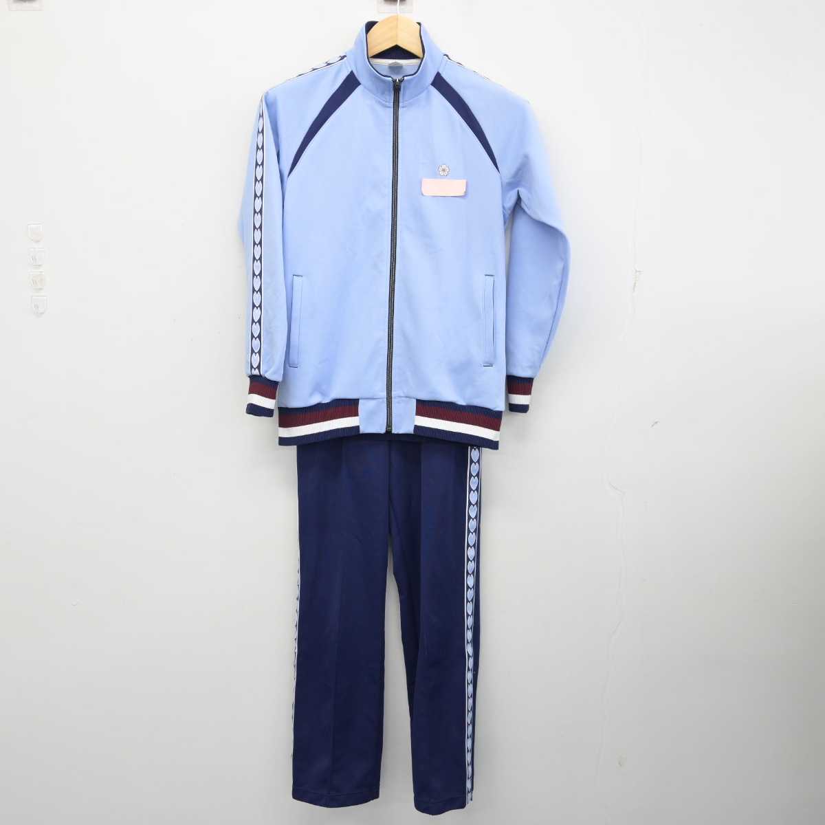 【中古】東京都 跡見学園中学校・高等学校 女子制服 3点 (ジャージ 上・体操服 上・ジャージ 下) sf057849