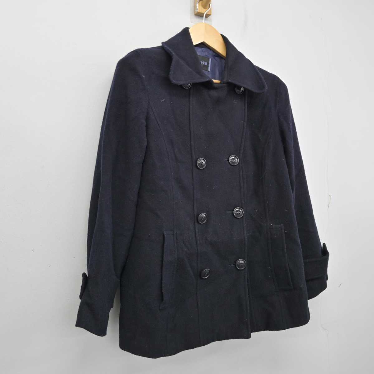 【中古】福岡県 筑紫女学園中学・高等学校 女子制服 1点 (コート) sf057865