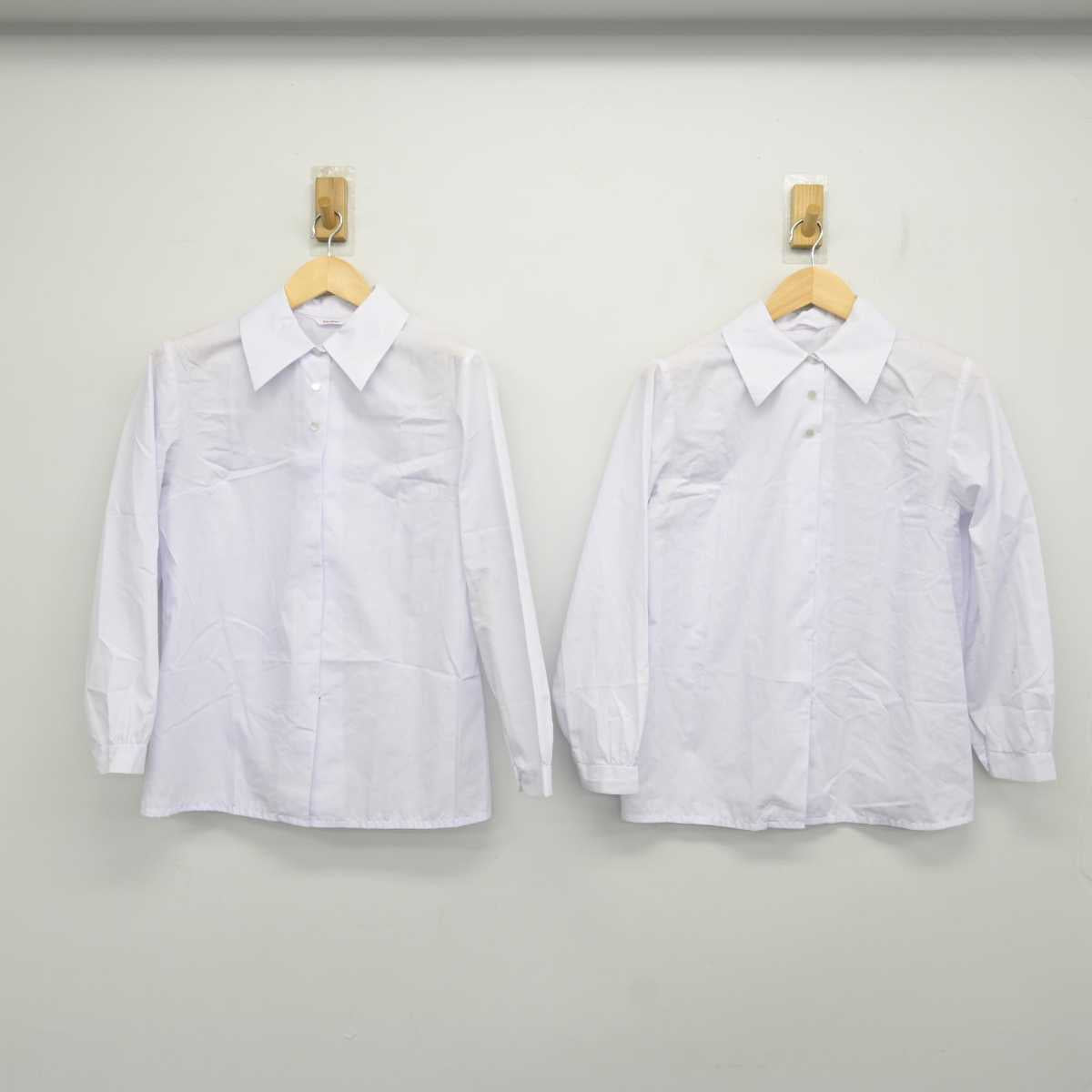 【中古】青森県 青森高等学校 女子制服 5点 (ブレザー・シャツ・ジャンパースカート) sf057873