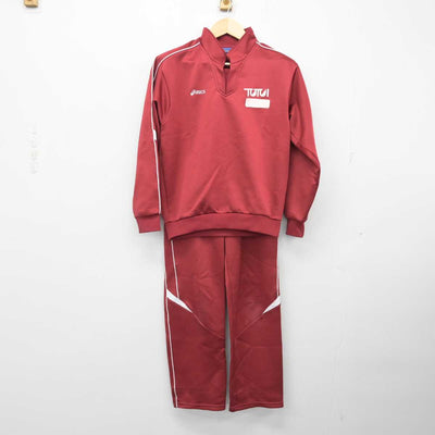 【中古】青森県 筒井中学校 女子制服 2点 (ジャージ 上・ジャージ 下) sf057877