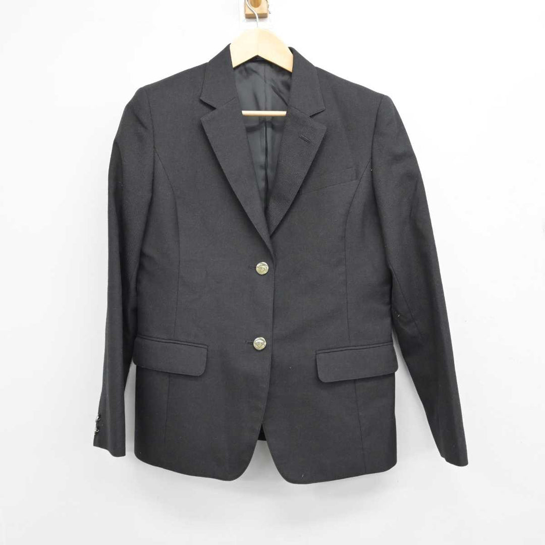 中古】大阪府 三島高等学校 女子制服 2点 (ブレザー・スカート