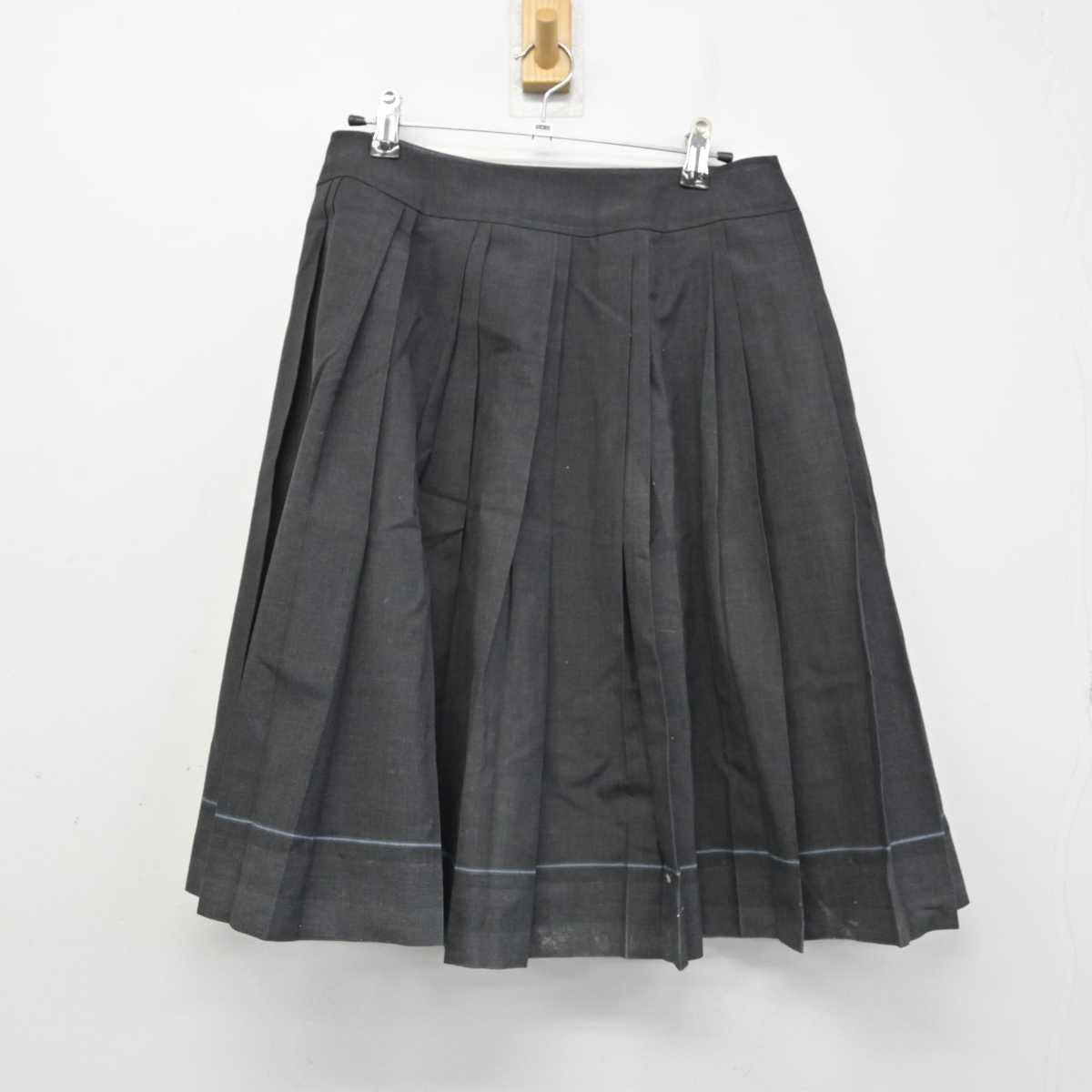 【中古】福岡県 光陵高等学校 女子制服 2点 (シャツ・スカート) sf057924