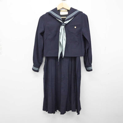 【中古】東京都 大妻中野中学校 女子制服 5点 (セーラー服・ジャンパースカート) sf057930