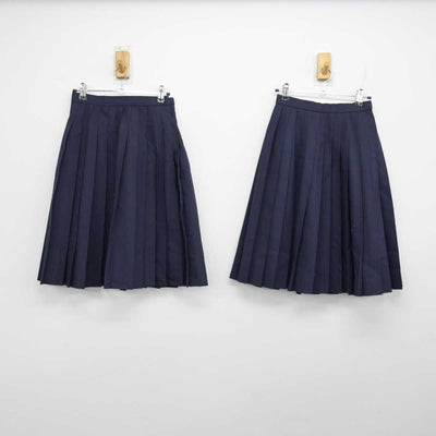 【中古】大阪府 大阪市立西中学校 女子制服 4点 (セーラー服・スカート) sf057937