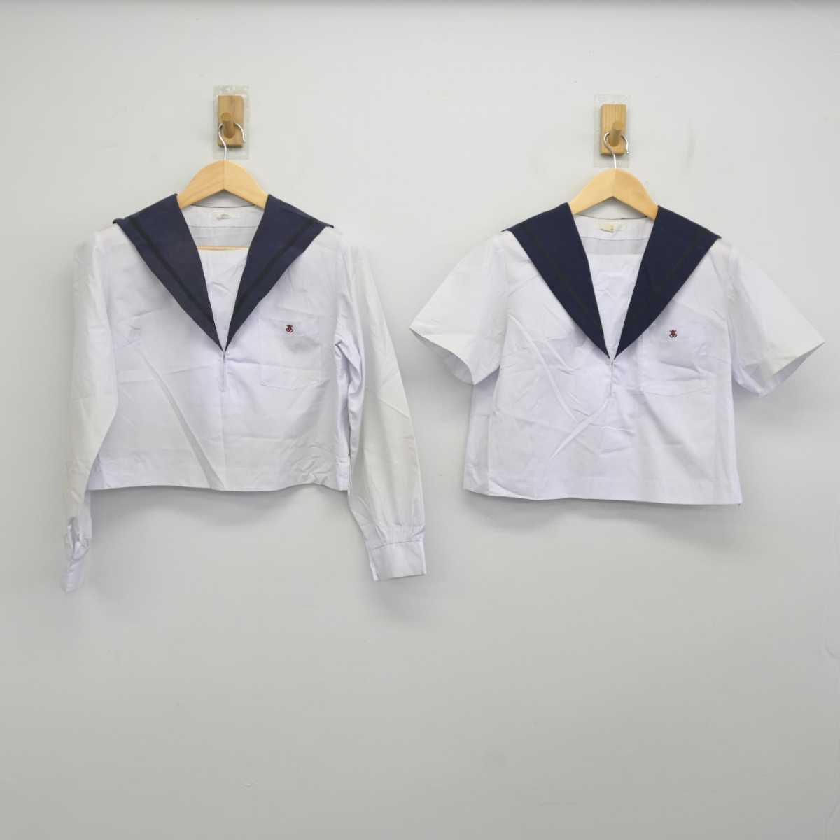 【中古】愛知県 熱田高等学校 女子制服 2点 (セーラー服・セーラー服) sf057941