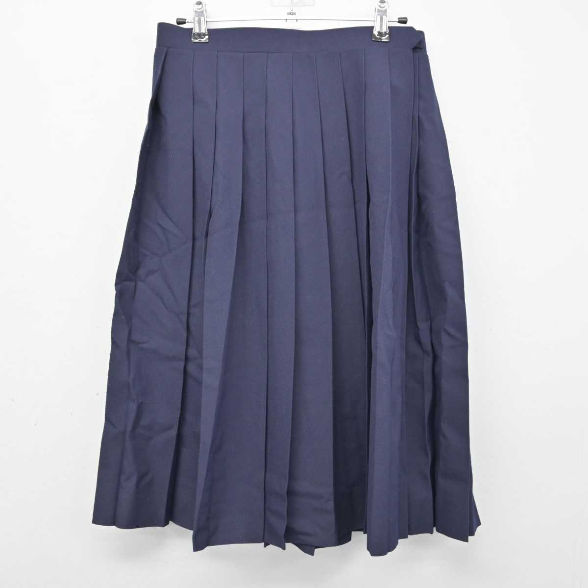 【中古】埼玉県 小針中学校 女子制服 4点 (ブレザー・シャツ・スカート) sf057957