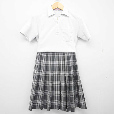 【中古】長崎県 純心女子高等学校 女子制服 3点 (シャツ・スカート) sf057961