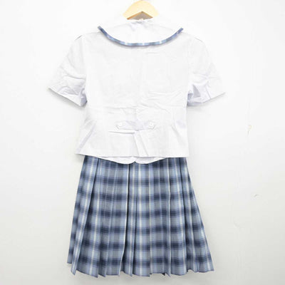 【中古】宮崎県 宮崎日本大学高等学校 女子制服 5点 (ブラウス・スカート) sf057966