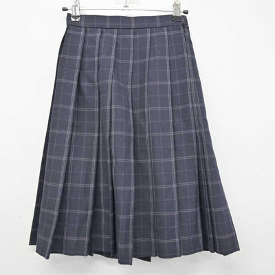 【中古】大阪府 藍野高等学校 女子制服 8点 (ブレザー・ニット・シャツ・スカート) sf057973