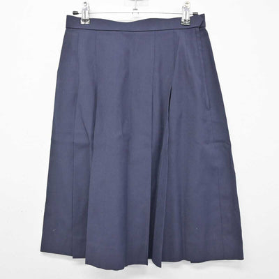 【中古】埼玉県 浦和実業学園高等学校 女子制服 3点 (ベスト・シャツ・スカート) sf057981