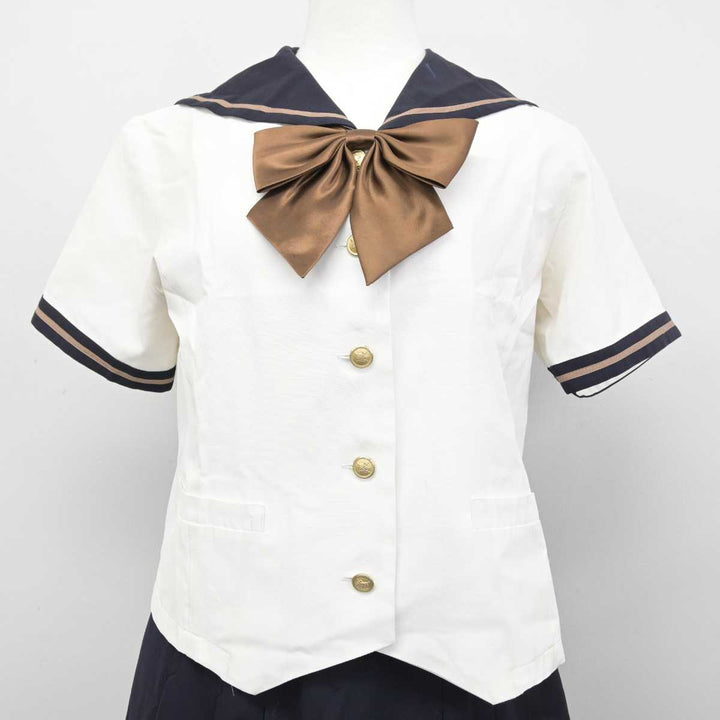 【中古】岡山県 岡山南高等学校 女子制服 3点 (セーラー服・スカート) sf057989 | 中古制服通販パレイド