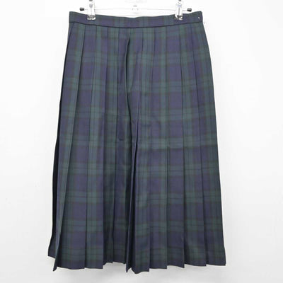 【中古】埼玉県 本庄女子高等学校  女子制服 3点 (ニット・ニットベスト・スカート) sf057993