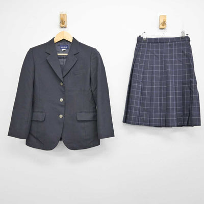 【中古】千葉県 生浜高等学校 女子制服 2点 (ブレザー・スカート) sf057998