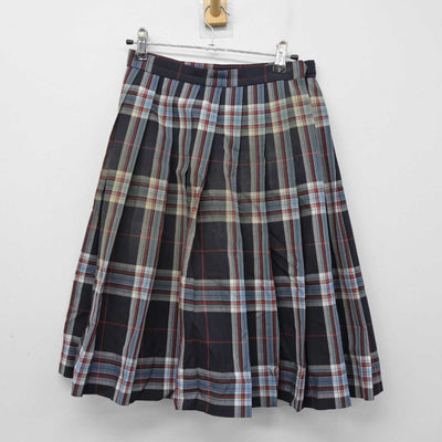 【中古】大阪府 四條畷学園中学校 女子制服 2点 (シャツ・スカート) sf058020