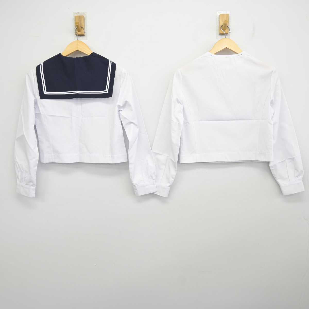 【中古】北海道 札幌東高等学校 女子制服 2点 (セーラー服) sf058056