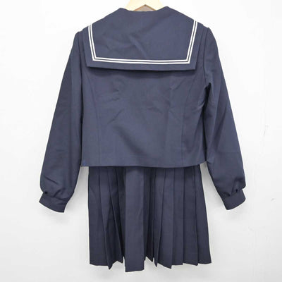 【中古】北海道 千歳高等学校 女子制服 3点 (セーラー服・スカート) sf058057