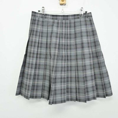 【中古】神奈川県 白鵬女子高等学校 女子制服 2点 (ニットベスト・スカート) sf058060