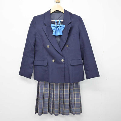 【中古】東京都 武蔵野北高等学校 女子制服 4点 (ブレザー・スカート) sf058091