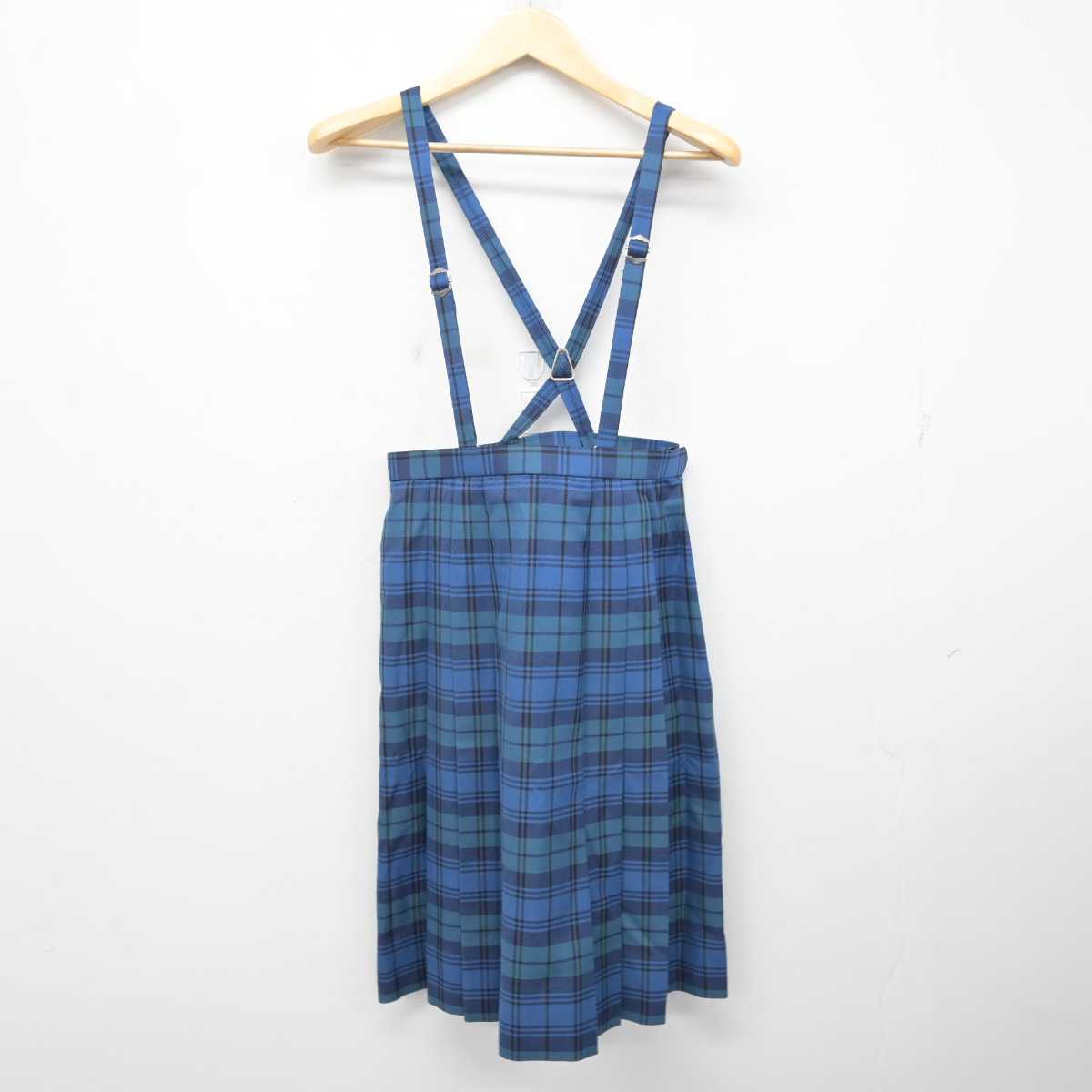 【中古】兵庫県 桃山台中学校 女子制服 4点 (ブレザー・シャツ・スカート) sf058095