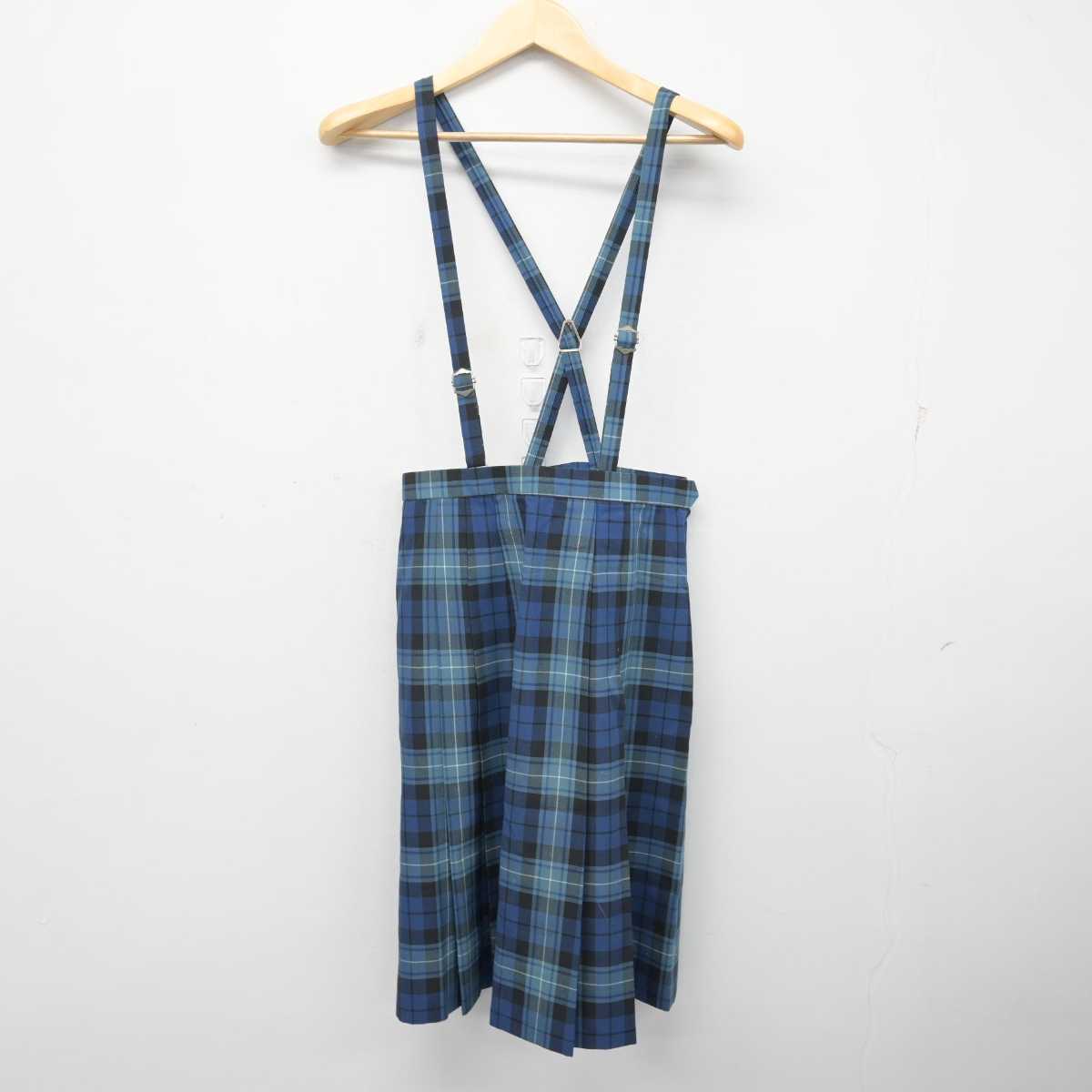 【中古】兵庫県 桃山台中学校 女子制服 2点 (スカート・スカート) sf058097