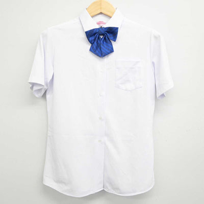 【中古】福岡県 福岡市内中学標準服 女子制服 3点 (シャツ・スカート) sf058141