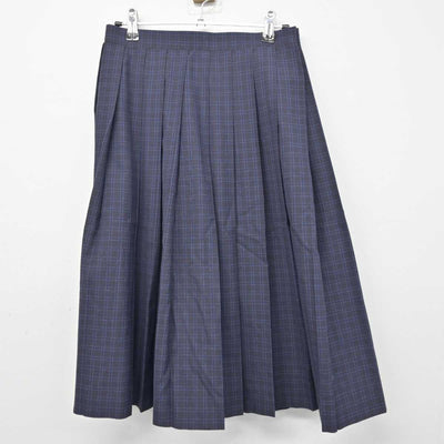 【中古】福岡県 福岡市内中学標準服 女子制服 3点 (シャツ・スカート) sf058141