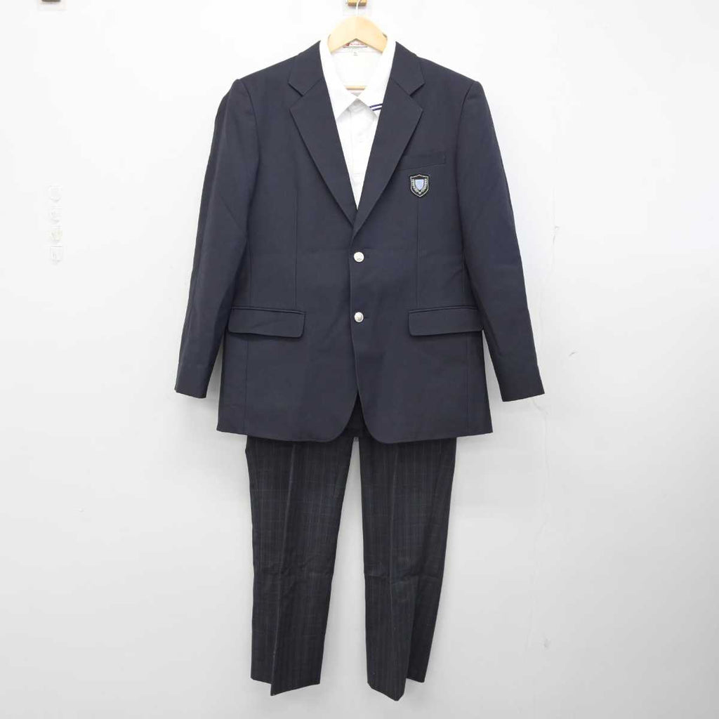 【中古】兵庫県 姫路しらさぎ特別支援学校 男子制服 3点 (ブレザー・シャツ・ズボン) sf058185 | 中古制服通販パレイド