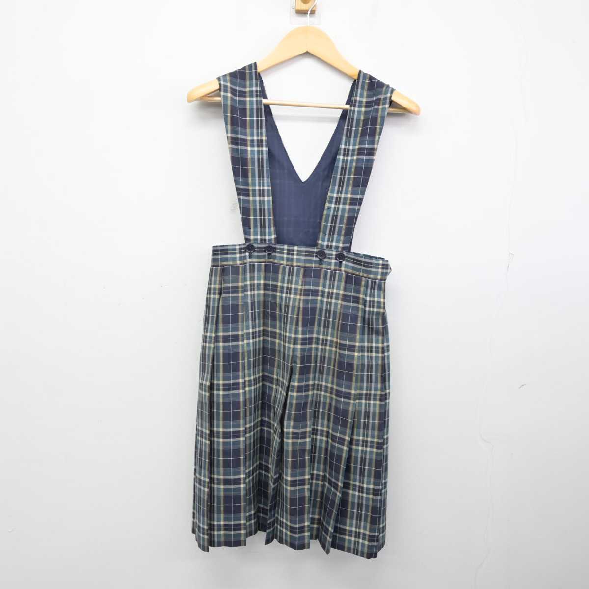 【中古】福岡県 和白丘中学校 女子制服 1点 (スカート) sf058237