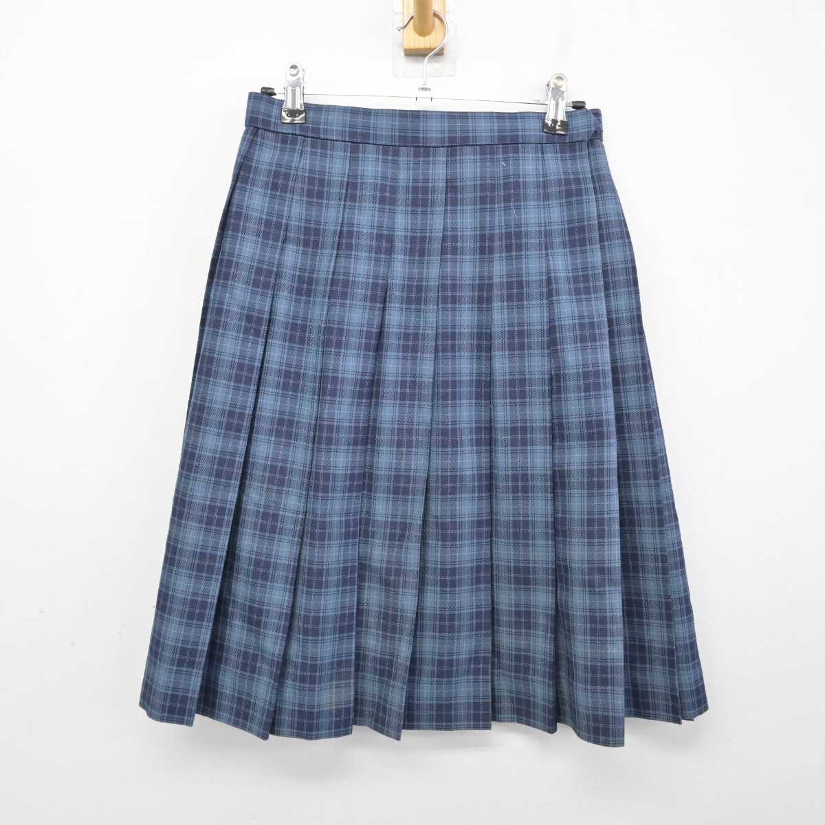 【中古】千葉県 敬愛学園高等学校 女子制服 3点 (ブレザー・スカート) sf058264