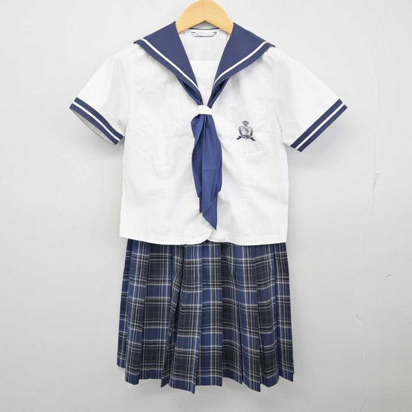 【中古】新潟県 日本文理高等学校 女子制服 3点 (セーラー服・スカート) sf058289 | 中古制服通販パレイド