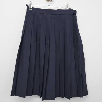 【中古】秋田県 勝平中学校 女子制服 2点 (シャツ・スカート) sf058365