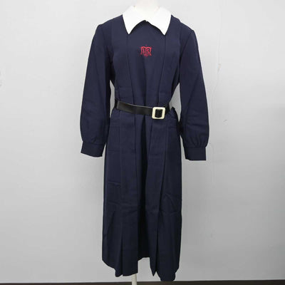 【中古】兵庫県 松蔭中学校・松蔭高等学校 女子制服 2点 (ワンピース) sf058407