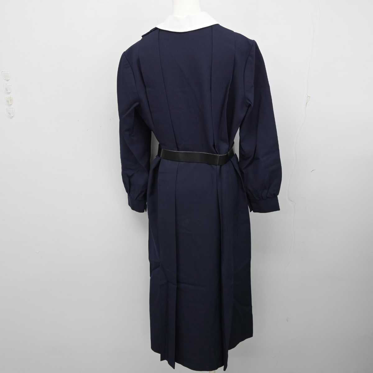 【中古】兵庫県 松蔭中学校・松蔭高等学校 女子制服 2点 (ワンピース) sf058407