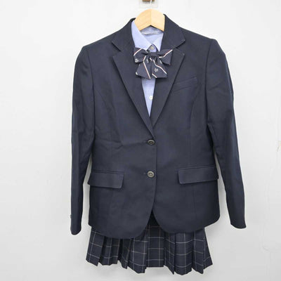 【中古】東京都 千歳丘高等学校 女子制服 5点 (ブレザー・シャツ・スカート) sf058420