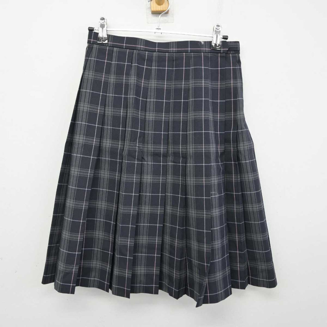 【中古】愛知県 菊華高等学校 女子制服 2点 (セーラー服・スカート) sf058437