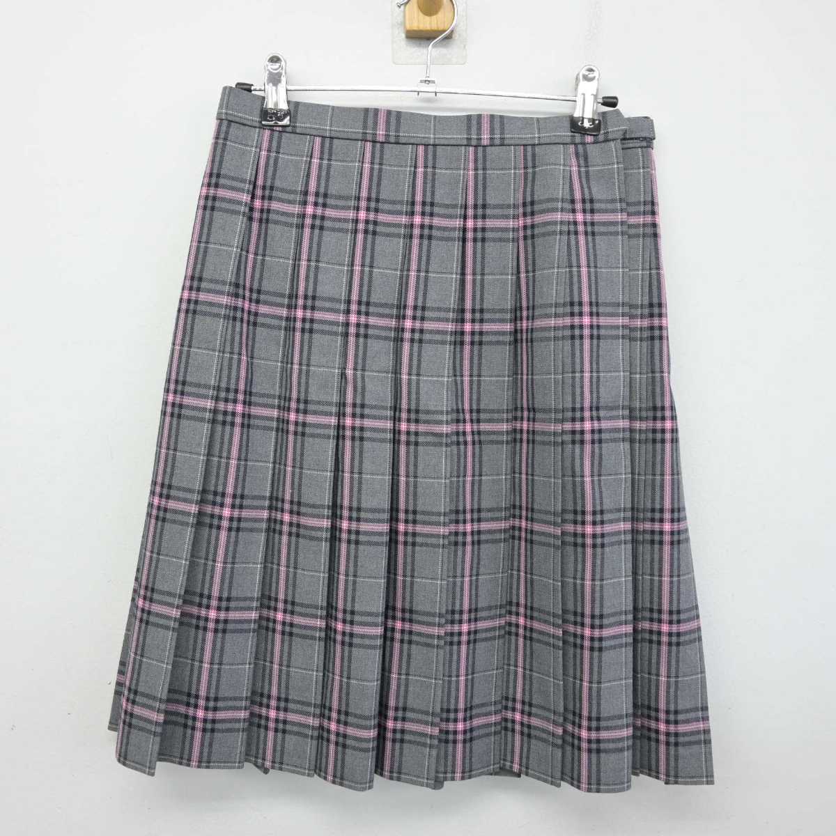 【中古】東京都 クラーク記念国際高等学校 女子制服 5点 (ブレザー・シャツ・スカート) sf058441