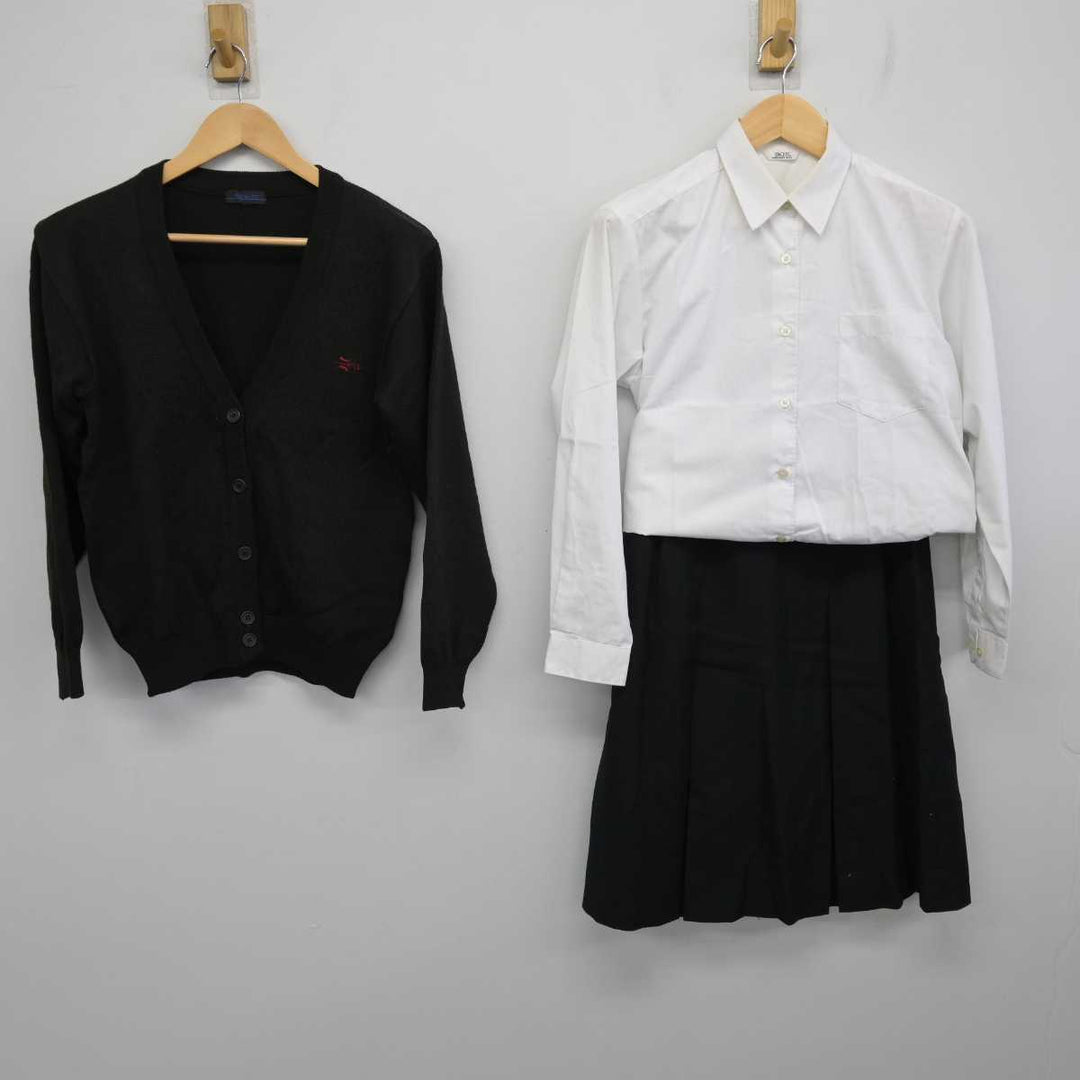 【中古】香川県 善通寺第一高等学校 女子制服 5点 (ブレザー・ニット・シャツ・スカート) sf058449