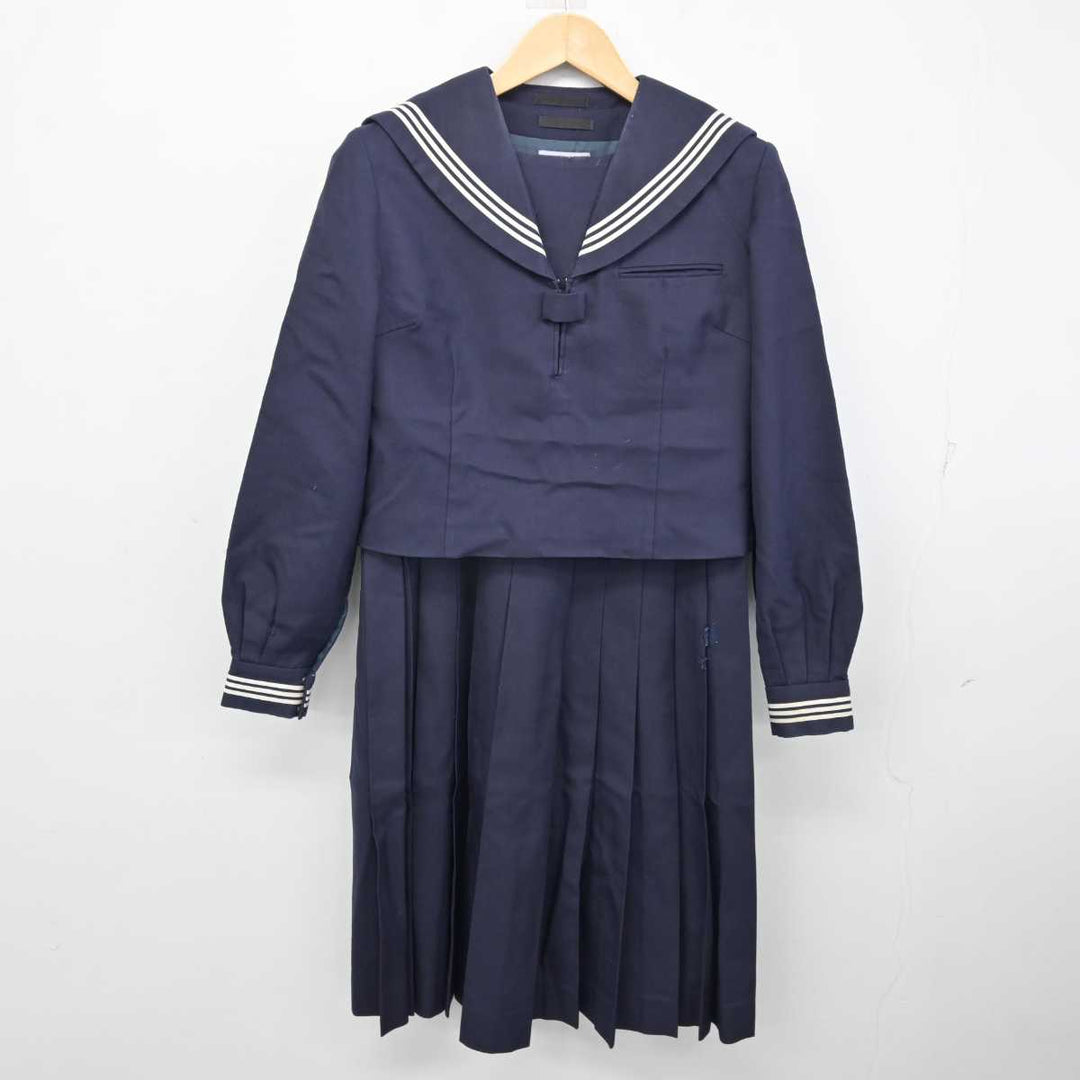 【中古】千葉県 柏第五中学校 女子制服 2点 (セーラー服・ジャンパースカート) sf058453 | 中古制服通販パレイド