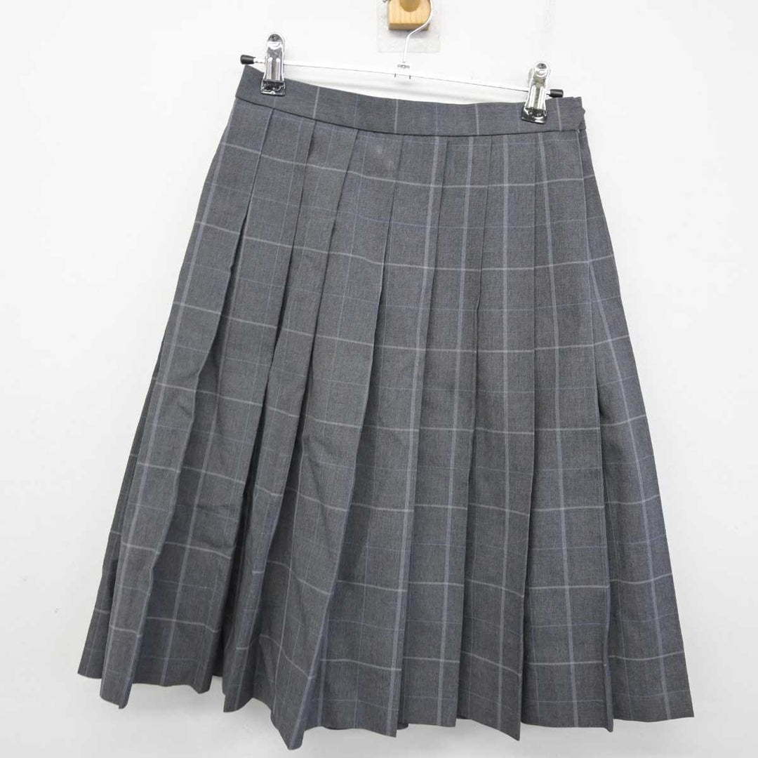 【中古】兵庫県 武庫荘総合高等学校 女子制服 2点 (ニットベスト・スカート) sf058458 | 中古制服通販パレイド