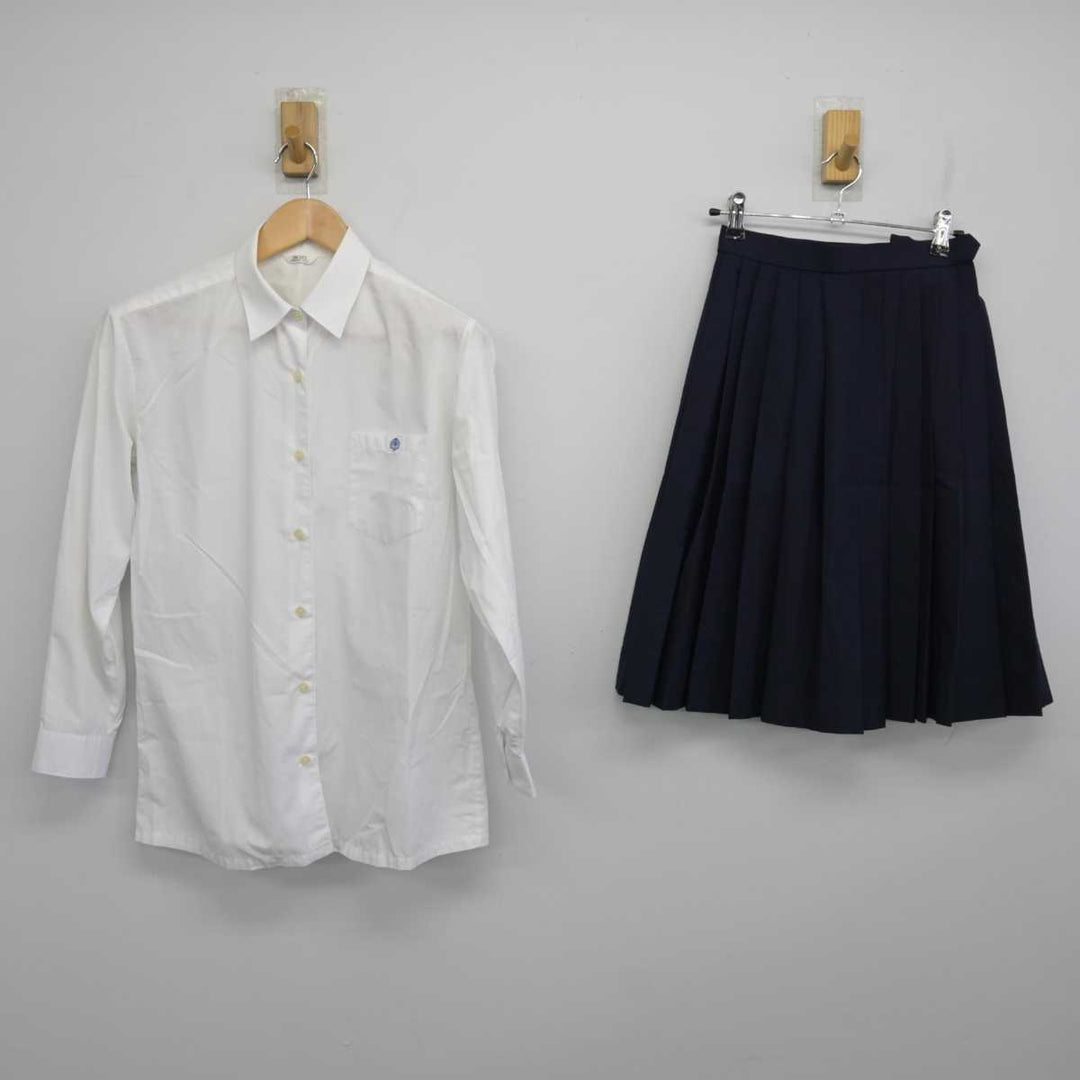 【中古】千葉県 匝瑳高等学校 女子制服 6点 (ブレザー・ベスト・シャツ・スカート) sf058463 | 中古制服通販パレイド