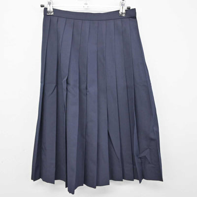 【中古】秋田県 勝平中学校 女子制服 2点 (スカート) sf058464